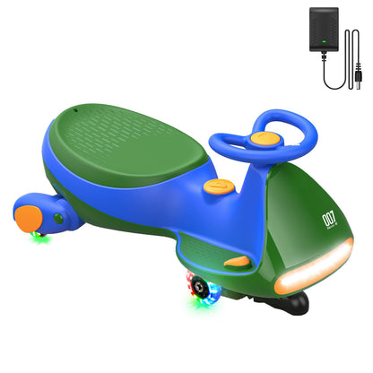 N7 Pro Electric Wiggle Car | CyberWiggle 2-in-1, 4 Mph, Bluetooth & Flashing Wheels